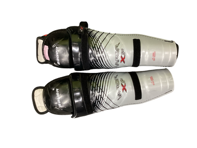 Used Bauer VAPOR X5.0 Senior Shin Guards Black 17" 11613-S000176744