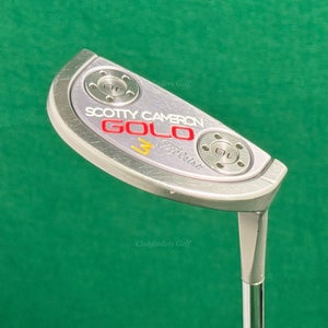 Scotty Cameron 2015 GoLo 3 35.5" Heel-Shafted Milled Putter Titleist w/ HC