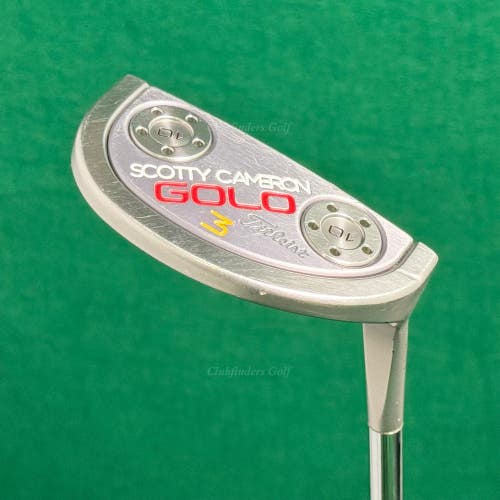 Scotty Cameron 2015 GoLo 3 35.5" Heel-Shafted Milled Putter Titleist w/ HC