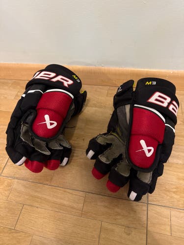 Bauer Supreme M3 Gloves 13" (Used)