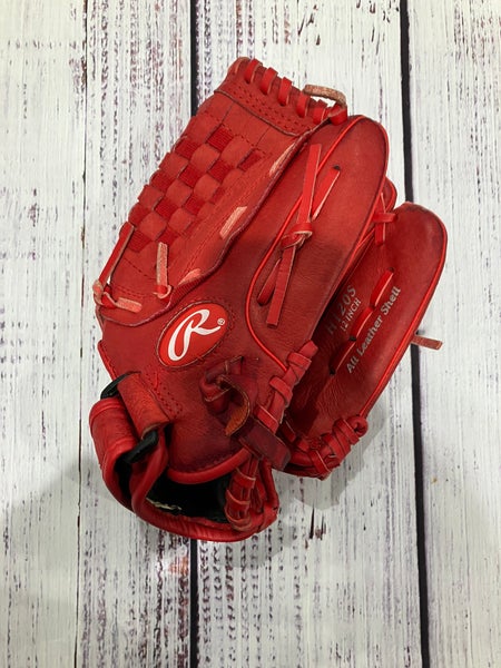 Red Rawlings Highlight Series RH Baseball Glove 12" (Used)