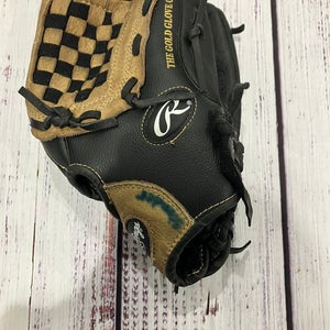 Black Rawlings Playmaker Series RH Baseball Glove 12" (Used)