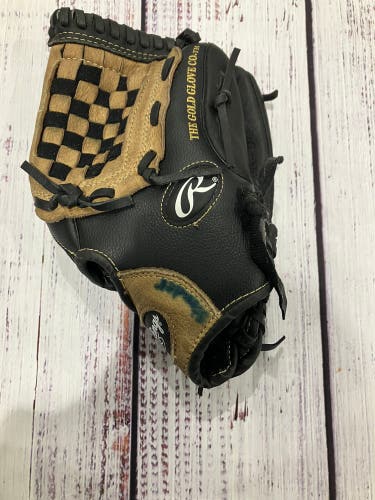 Black Rawlings Playmaker Series RH Baseball Glove 12" (Used)