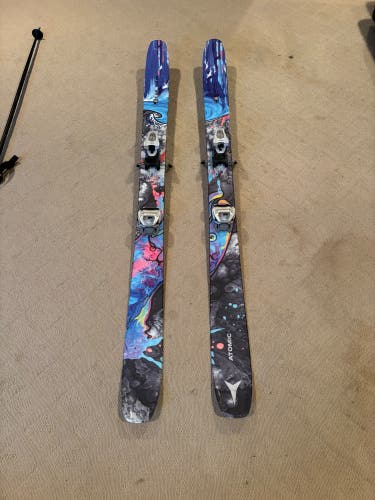 2025 Atomic Bent Chetler 110 180 cm Powder Skis With Bindings (Used)