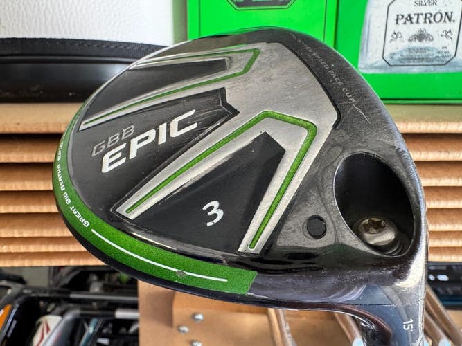 Callaway Great Big Bertha Epic 15* (3) Fairway with Diamana 40 Lite Flex 1703