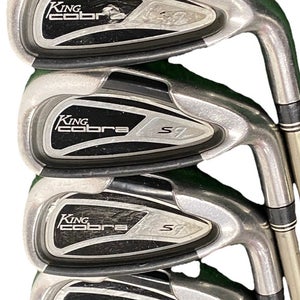 King Cobra S9 6-9 Iron Set RH 55g YS 5.1 Low Kick 3.9 Senior Graphite New Grips