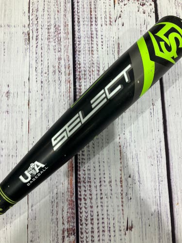 2020 Louisville Slugger Select Composite Bat USABat Certified (-10) Composite 20 oz 30" (Used)