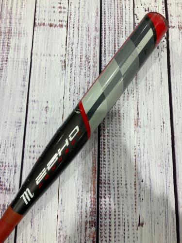 Gray 2020 Marucci Echo Connect Hybrid Bat (-10) Hybrid 22 oz 32" (Used)