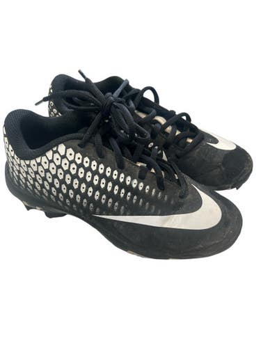 Used Nike FASTFLEX BB/SB Cleats Black And White Junior 03 11862-S000092685