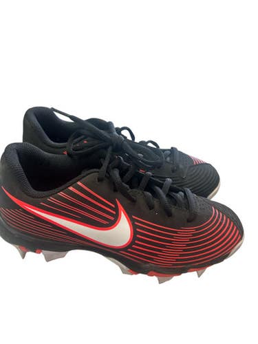 Used Nike FASTFLEX BB/SB Cleats Black And Orange Junior 03 11862-S000092684