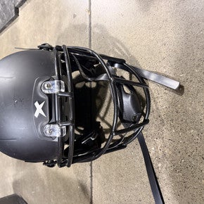 Used Xenith X2E+ 2023 YOUTH HELMET - NO JAW PADS FB Helmet Black MD 11605-S000212776