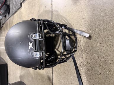 Used Xenith X2E+ 2023 YOUTH HELMET - NO JAW PADS FB Helmet Black MD 11605-S000212776