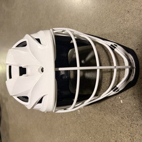 Used Cascade S Lacrosse Helmet White Fits all 11605-S000211606