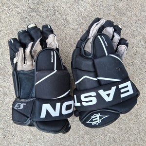 Easton S3 black hockey Gloves 13" (Used)