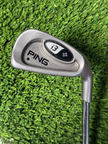 Ping i3 Plus Black Dot 6 Iron True Temper Regular Flex Steel Shaft RH 37.5"