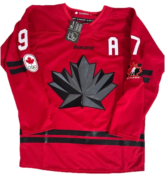Connor McDavid Team Canada 2026 Olympic Stitched Men’s Medium Jersey – Rare