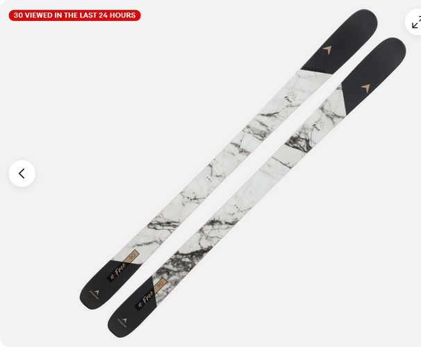 NEW 147cm Dynastar M-Free 90 Skis flat no bindings NEW