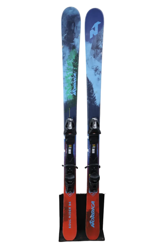 USED Nordica Soul Rider 84 Skis 163cm - Tyrolia SP 10 Bindings