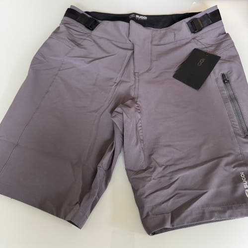Women's Grey SUGOI Shorts (New) - size S