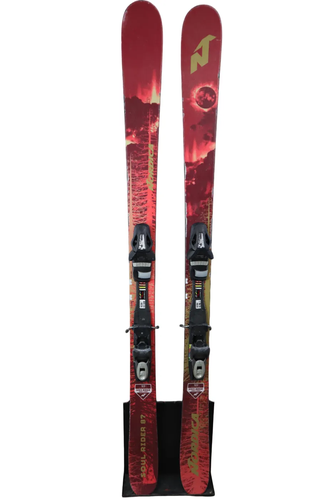 USED Nordica Soul Rider 87 Skis 169cm - Tyrolia SP 10 Bindings - 2019