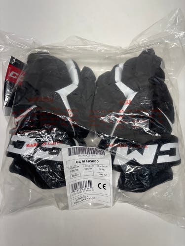 New!!  CCM JetSpeed FT680 Gloves 13" Black