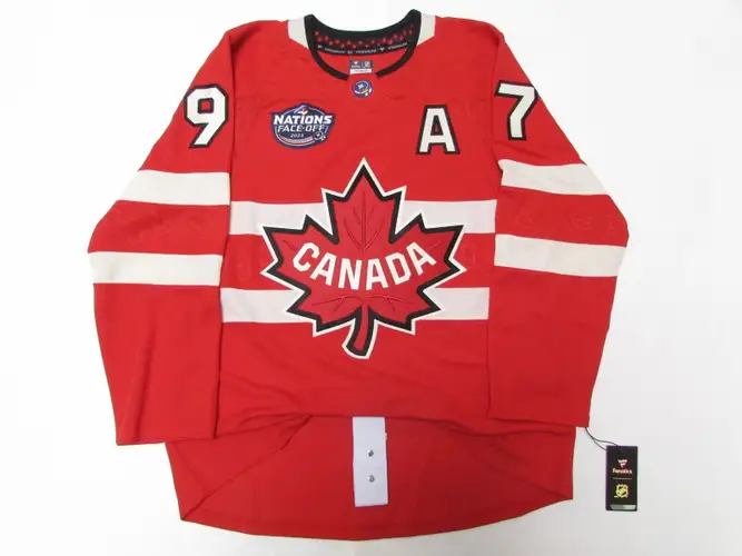 Team Canada 4 Nations Face-Off Connor McDavid Fanatics Jersey – Size 46