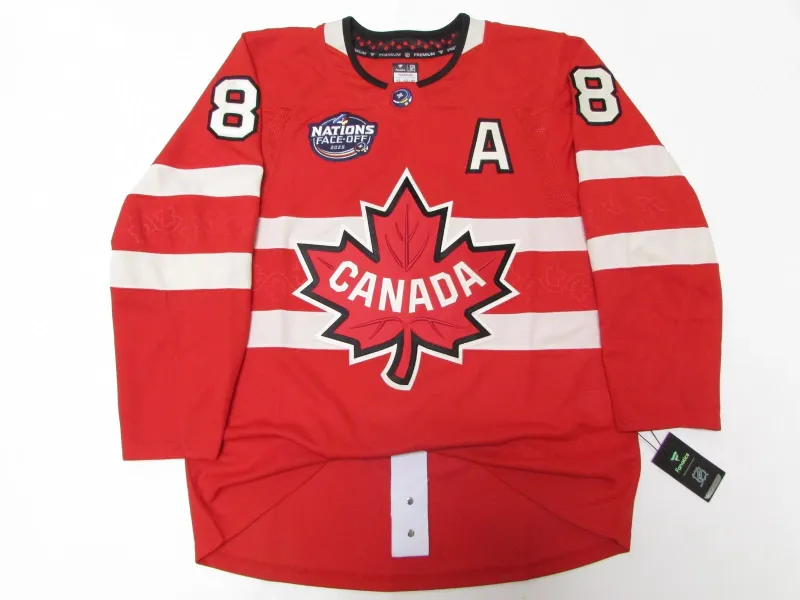 Cale Makar Team Canada 4 Nations Face-Off Fanatics Premium Hockey Jersey