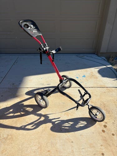 Red Unisex Wilson Push Cart (Used)
