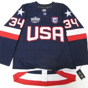 Matthews Team USA Hockey Jersey – 4 Nations Face-Off Premium by Fanatics - Size 50