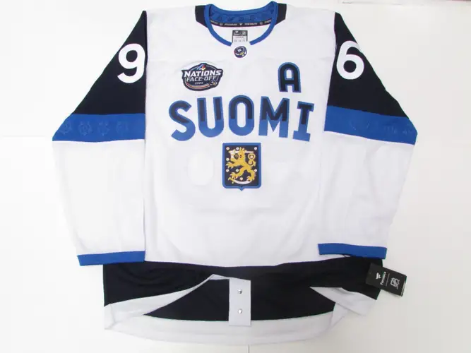 Rantanen Team Finland Hockey Jersey – 4 Nations Face-Off Premium, Size 50