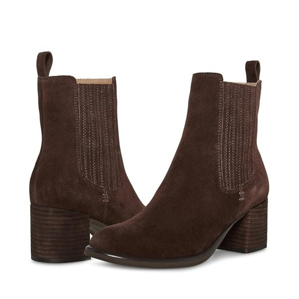 Blondo Sonali Boots Women's US 6 Java Suede Waterproof Ankle Bootie HTAT230