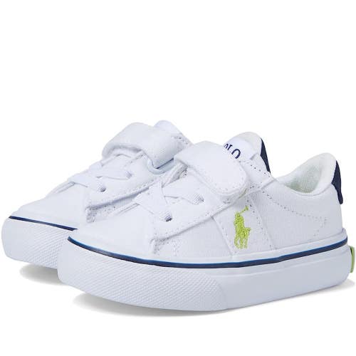 Polo Ralph Lauren Sayer PS RF104093T-109 Toddler 4.5 White Casual Shoes HTAT187