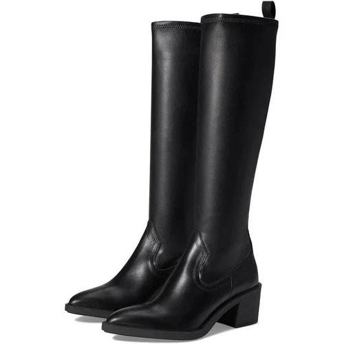 La Canadienne Paton Tall Boots Womens US 5.5 Black Leather Knee High HTAT265