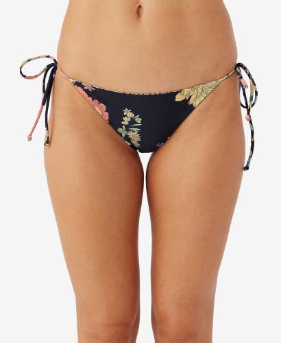 O'Neill Drea Animal Maracas Revo Bikini Bottom Women Small Black Swimwear JZZ990