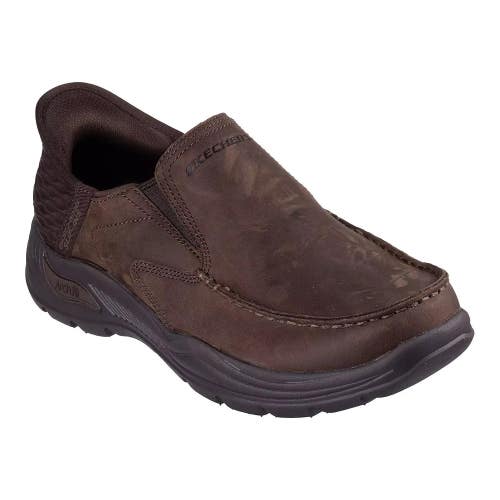Skechers Arch Fit Motley - Milo 205204-COC Men US 13 Brown Casual Shoes HAWK2302