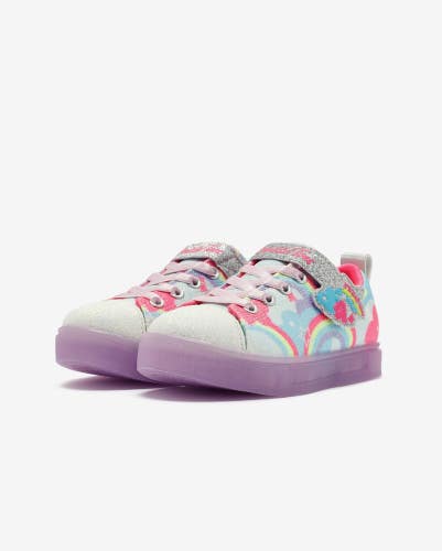 Skechers Twinkle Sparks Ice 2.0-Shimmering Sneaker Girls Multicolor Shoe HTAT306