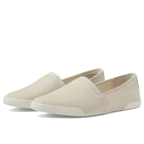 Frye Melanie FR40460-IVOR Flats Womens 6 Ivory Leather Round Toe Slip-On HTAT180