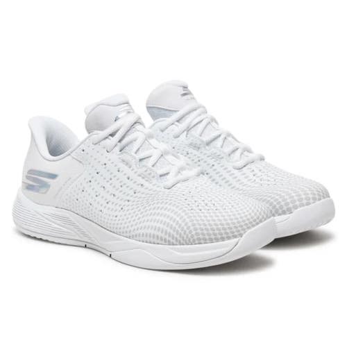 Skechers Slip-ins Viper Court Reload 172101WHT Sneaker Womens 9.5 White HAWK2552