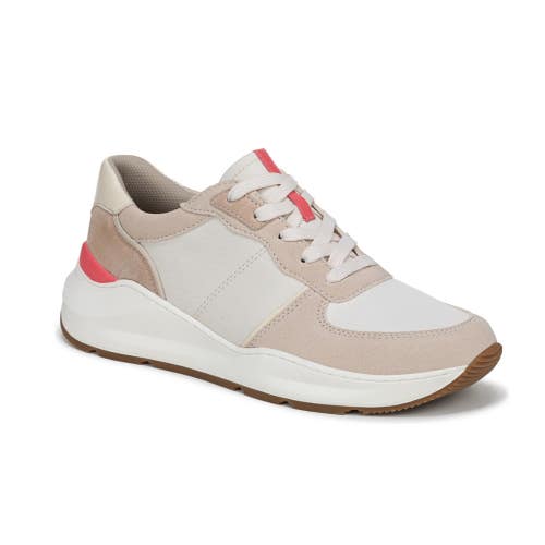 Naturalizer Blossom Sneakers Womens US 9 Beige Lace Up Athletic Shoes HAWK2164