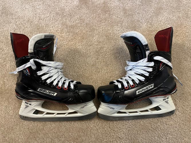 Black Bauer Vapor X Shift Pro Hockey Skates Regular Width Size 2.5 (Used)