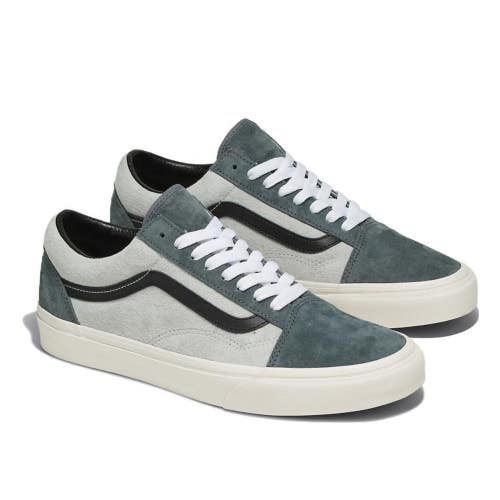 Vans Old Skool Pig VN000CP5G0Z Sneakers Mens 9 Gray Suede Platform Shoes HTAT171