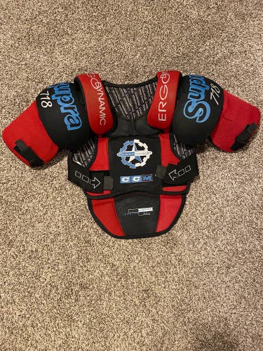 Vintage Large Senior CCM Supra 718 Shoulder Pads (Used)