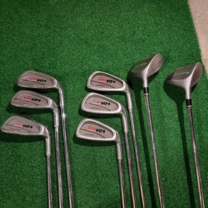 Men's Right Handed First Flight TX 101 sterling oversized iron set