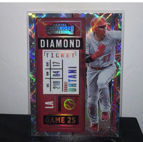 Shohei Ohtani 2020 Panini Contenders Baseball DIAMOND Super Rare #'11/15 Angels