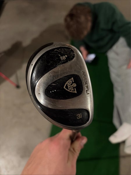 Men's Maxfli Black Max 18* 3i Right Handed Hybrid Stiff Flex (Used)