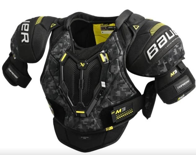 Medium Senior Bauer Supreme M3 Shoulder Pads (New)