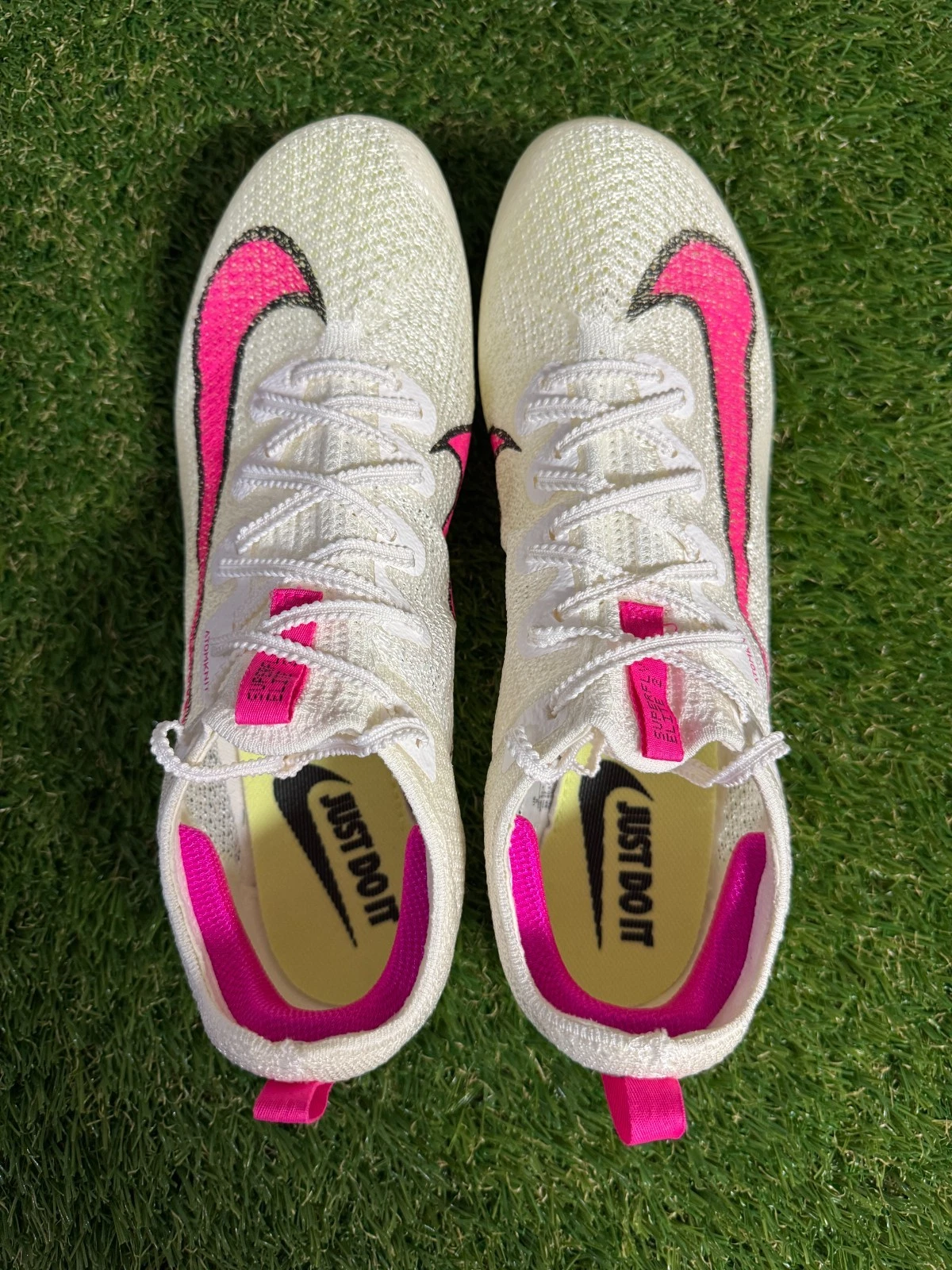 Nike Zoom Superfly Elite 2 Track Spikes Shoes White Pink  display picture 2