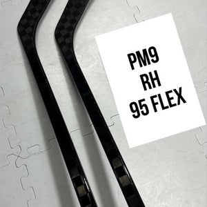 Senior(2x)Right PM9 95 Flex ProBlackStock™ Unbranded Blackouts Pro Stock Nexus Hockey Sticks