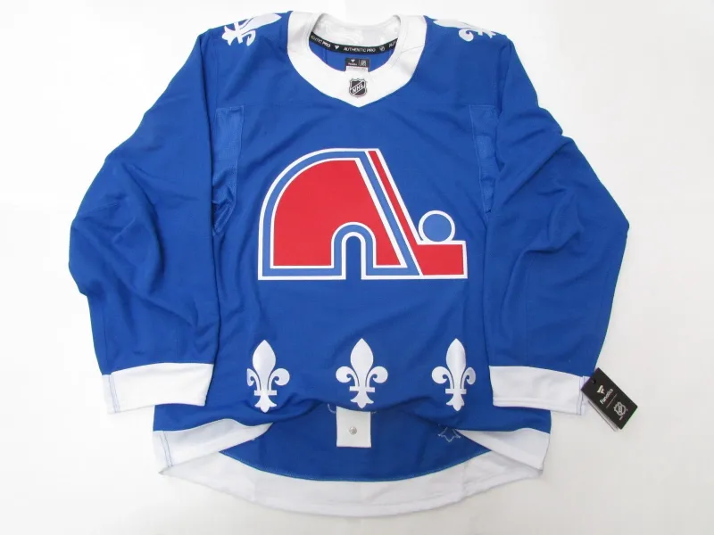 Avalanche Nordiques Third Jersey – Colorado, Fanatics Authentic Pro, Size 52