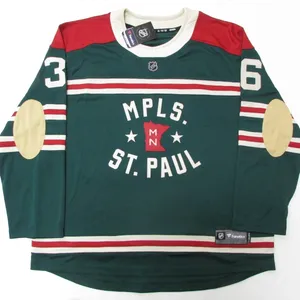 Zuccarello Minnesota Wild Winter Classic Fanatics Breakaway Hockey Jersey – 2XL